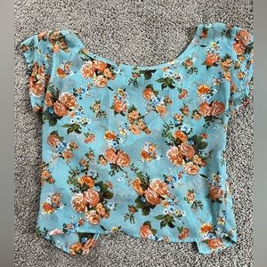 dELiA’s Sheer Blouse